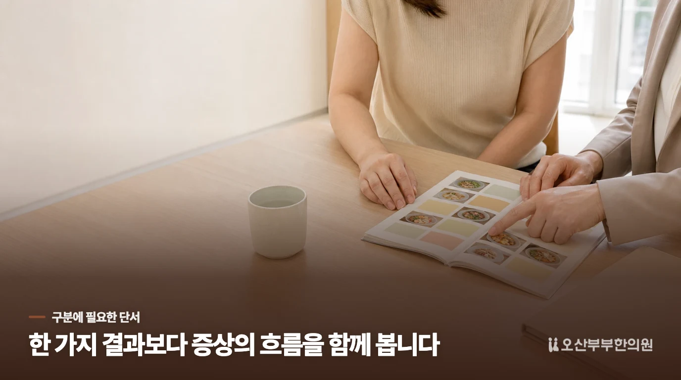한의원에서는 무엇을 먼저 물어보나요?