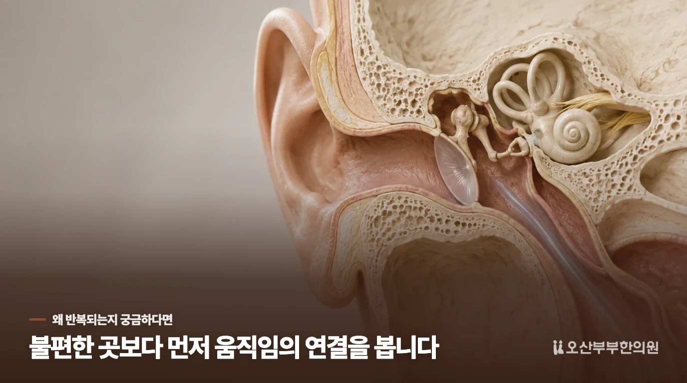 서 있을 때 내 목소리와 숨소리가 커지는 이유