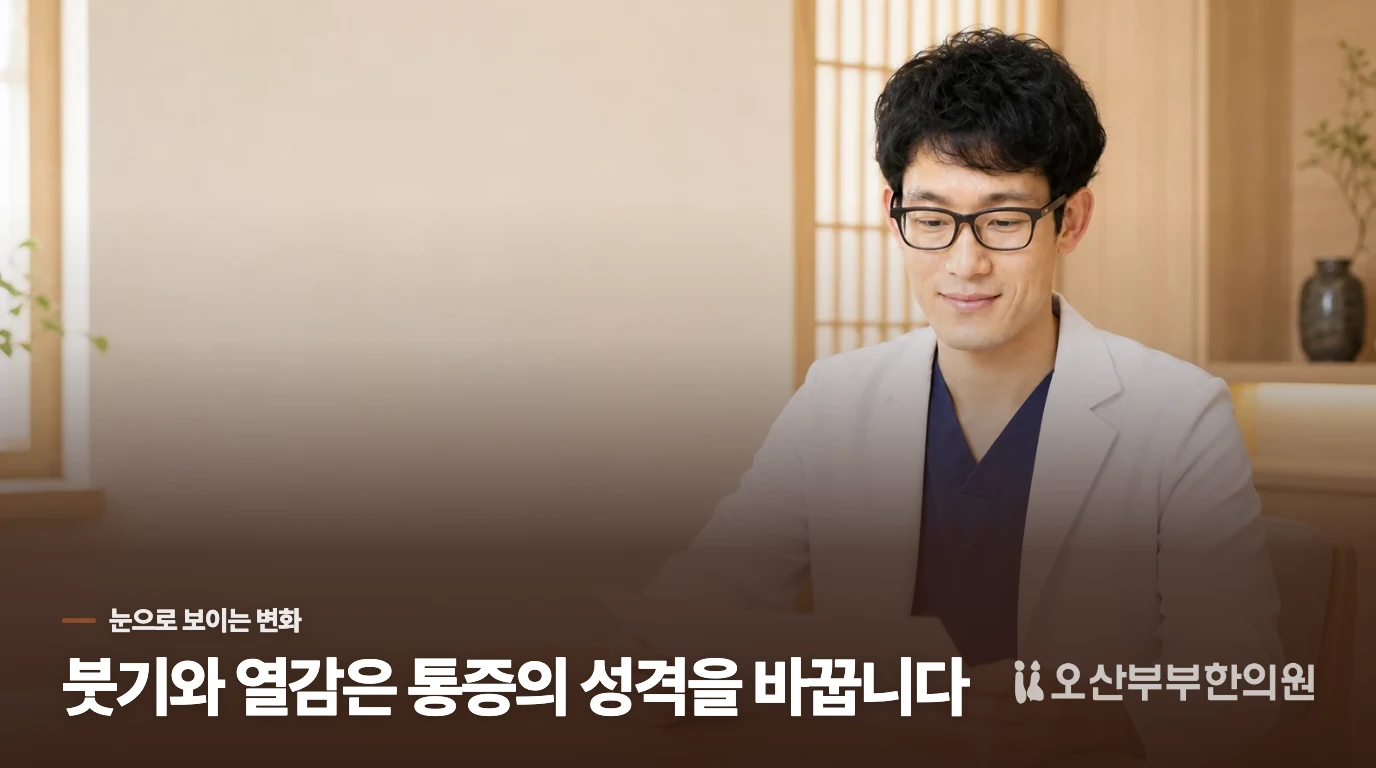 붓고 따뜻한 마디는 사용 뒤 통증과 다릅니다